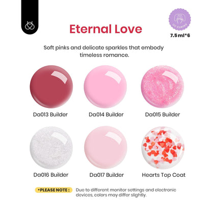 Beetles nail extension builder gel color swatches