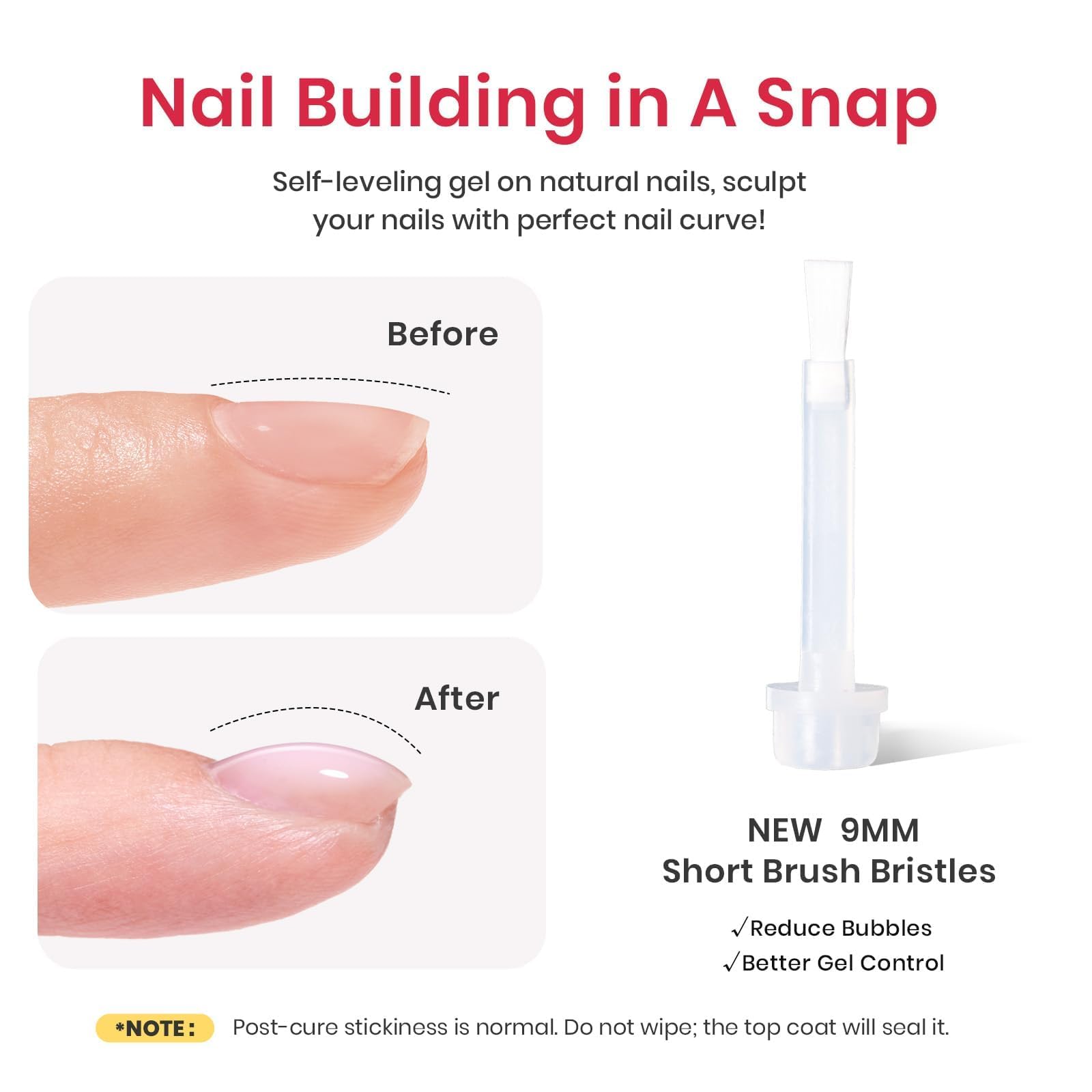 Beetles builder gel with heart top coat set