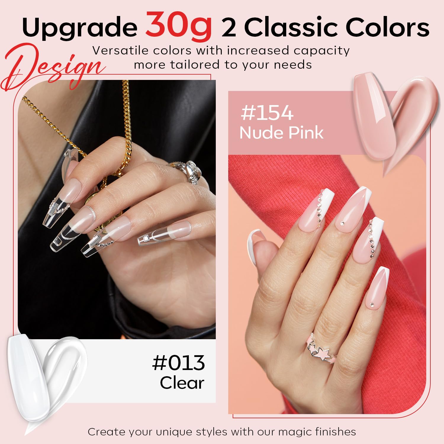 Modelones 6-watt nail lamp included in the poly gel extension kit