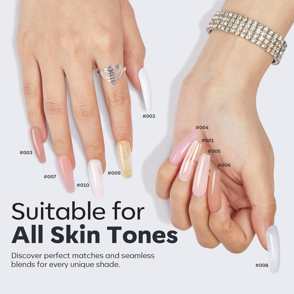 Professional salon and home DIY nail kit essential view