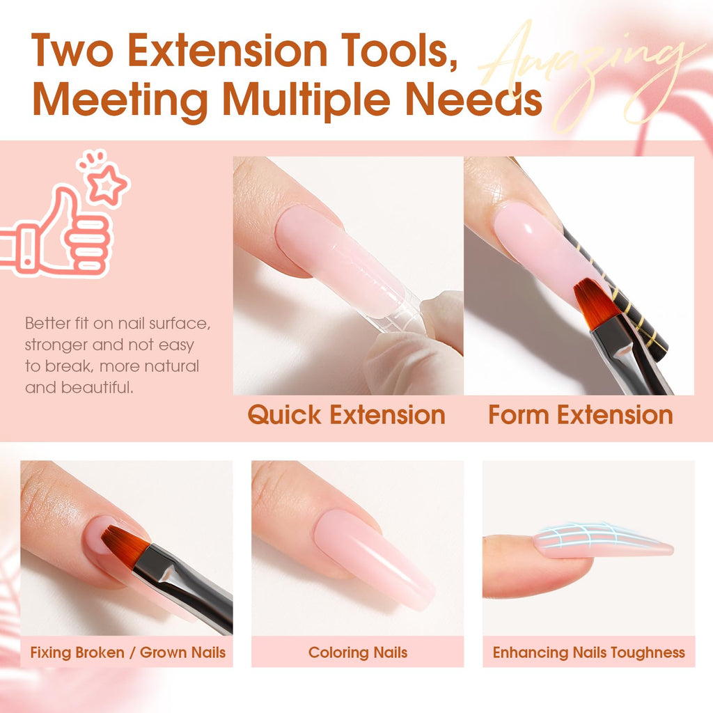 Slip solution, base coat, and top coat bottles for nail prep.