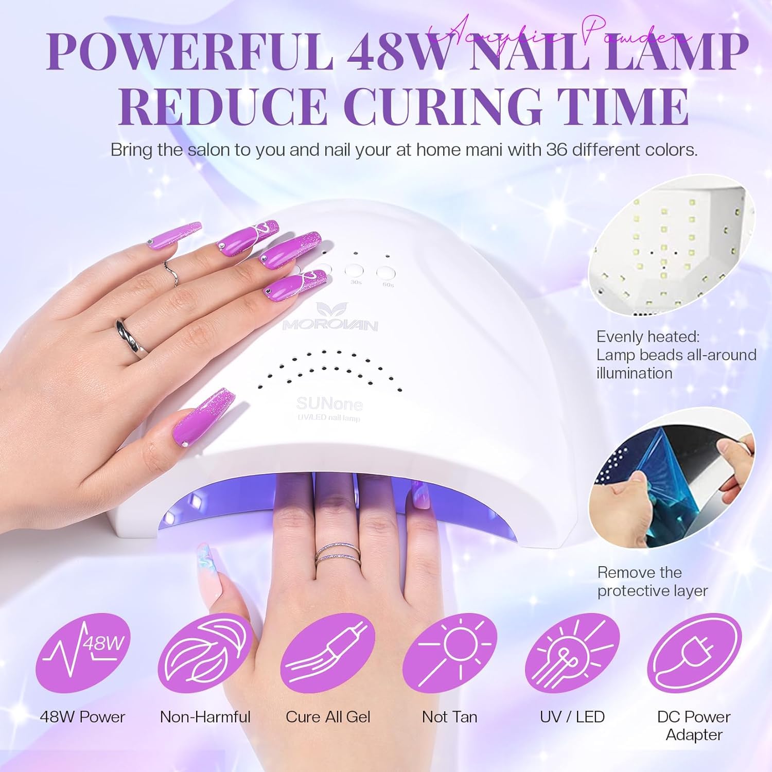 Application brush and slip solution for poly gel nail art