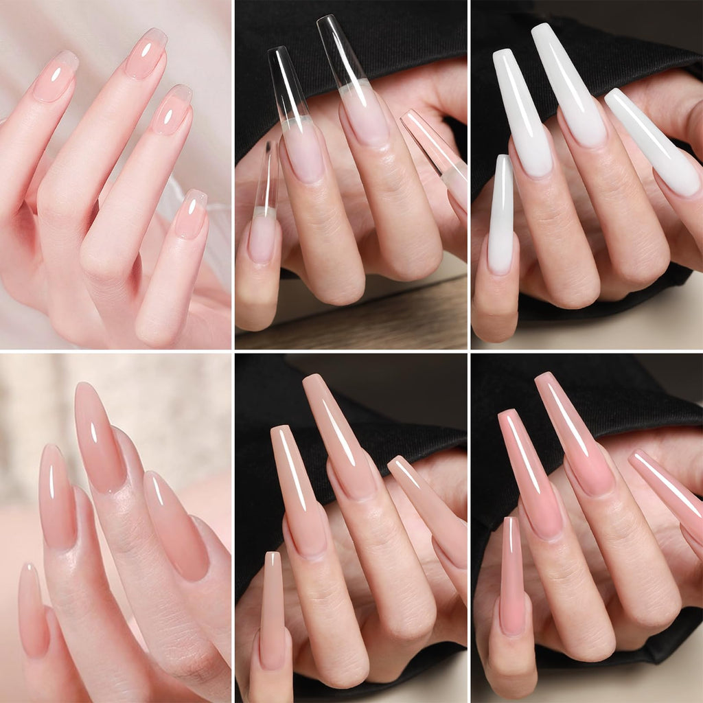 Beauzy Professional Builder Gel nail extension result