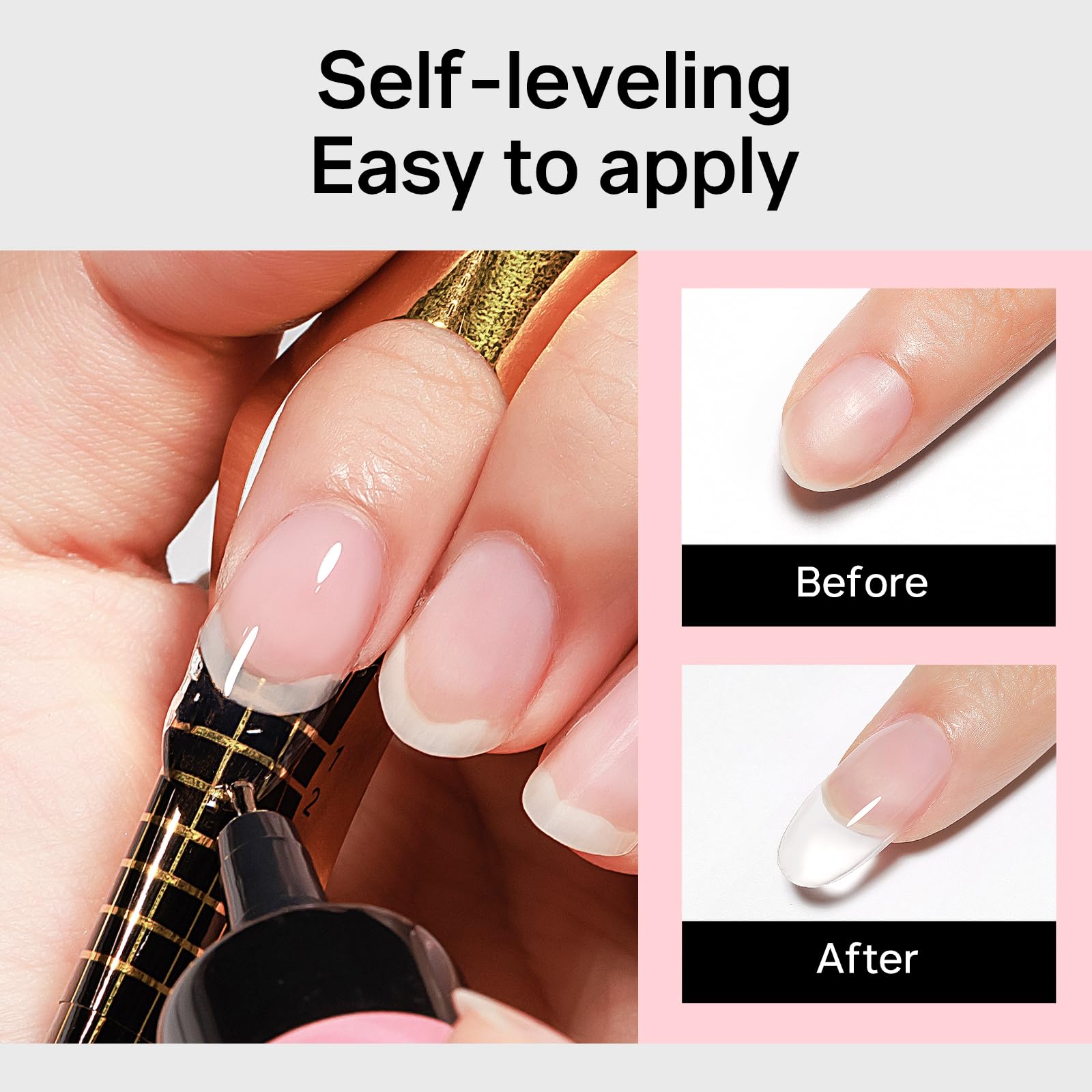 Demonstration of 3D nail art created with Mizhse gel