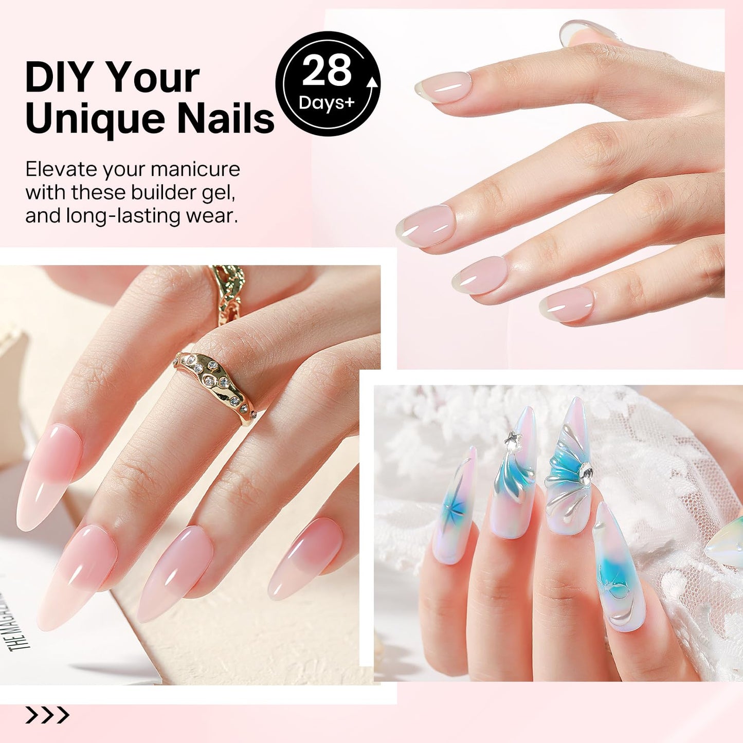Applying rhinestone using Mizhse 8 in 1 builder glue
