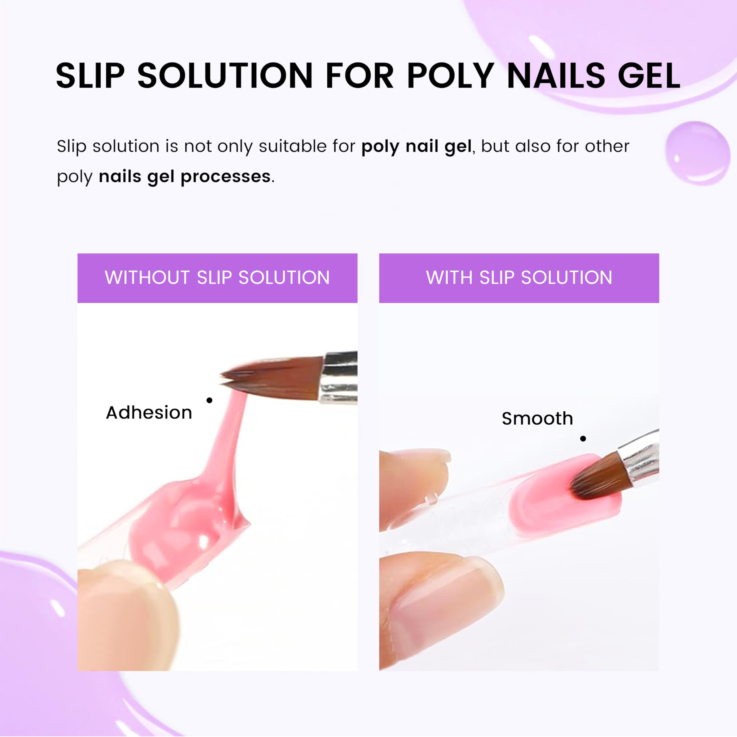 Using Aijimei slip solution with a nail art brush
