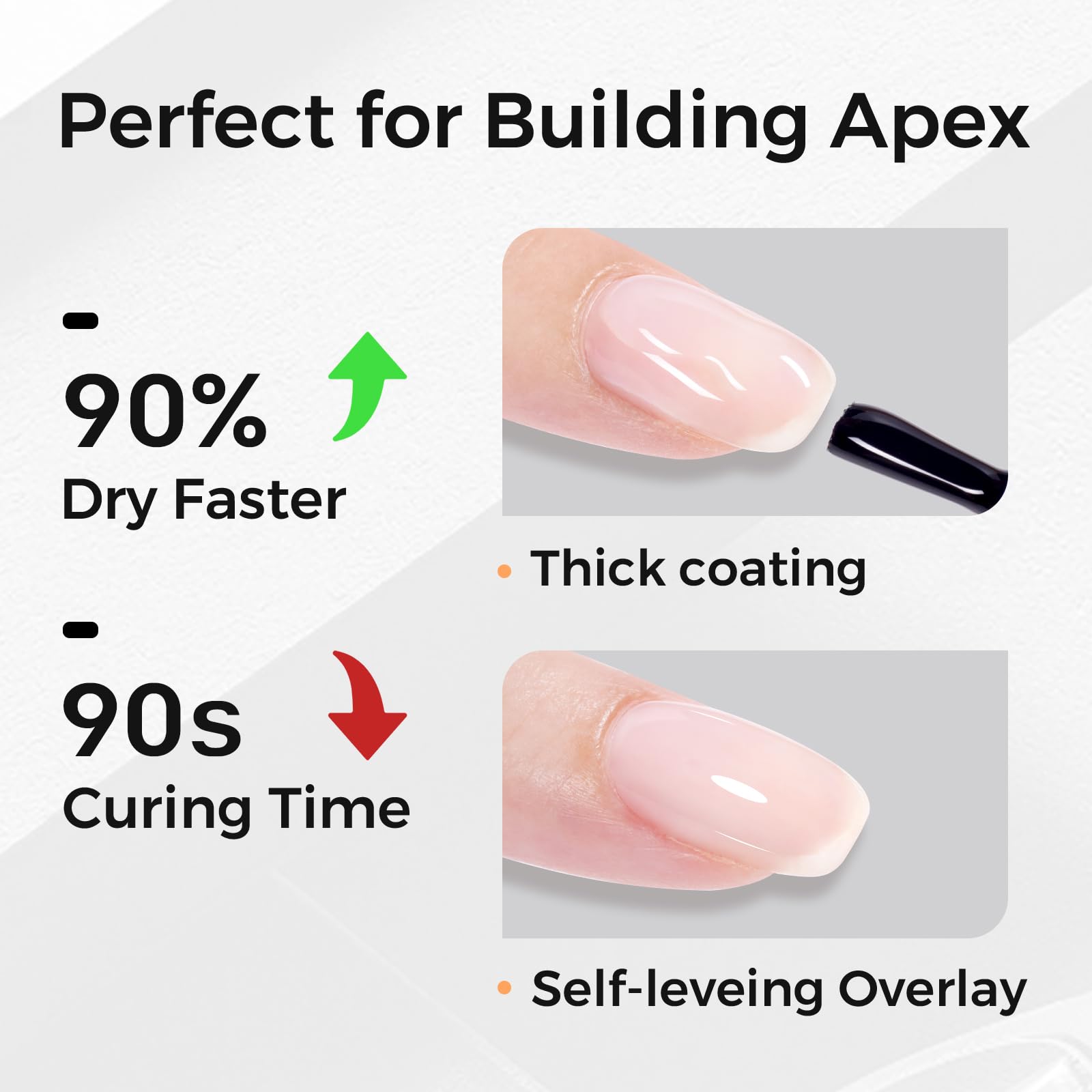 Professional nail salon tools and Tomicca builder gel