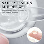 3D nail art sculpted with Aijimei solid gel set