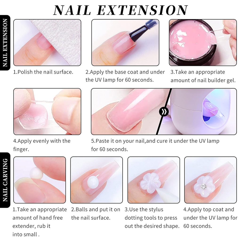Complete Aijimei 15 milliliter nail gel set arrangement