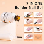 Makartt 7 in 1 builder gel 15 milliliters packaging