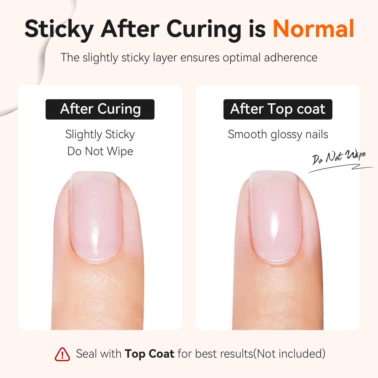 Application of Makartt 7 in 1 gel on natural nails