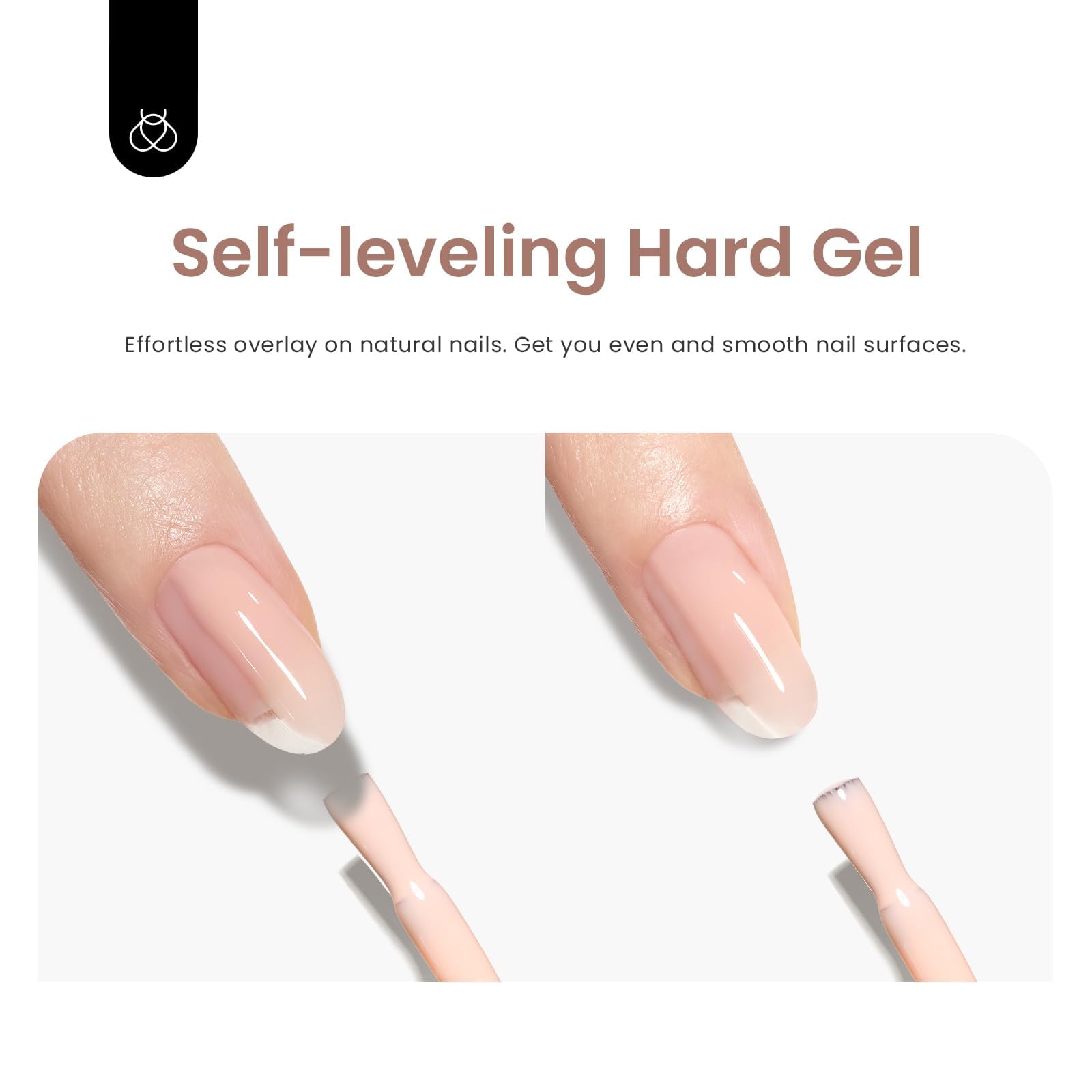 DIY nail extension tutorial using Beetles builder gel