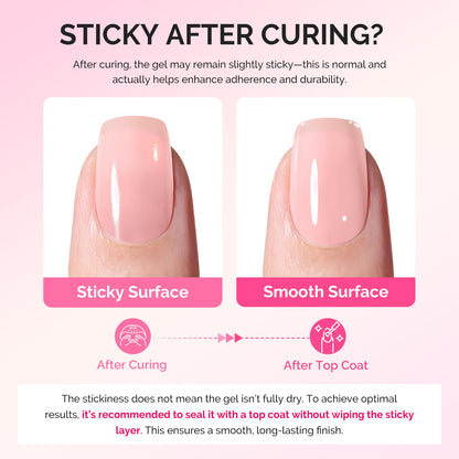 Clear builder gel bottle from the MelodySusie collection
