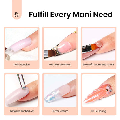 Professional packaging of Beetles nail extension system