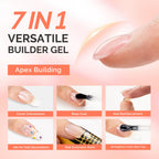 MelodySusie soak off UV extension gel brush applicator close up