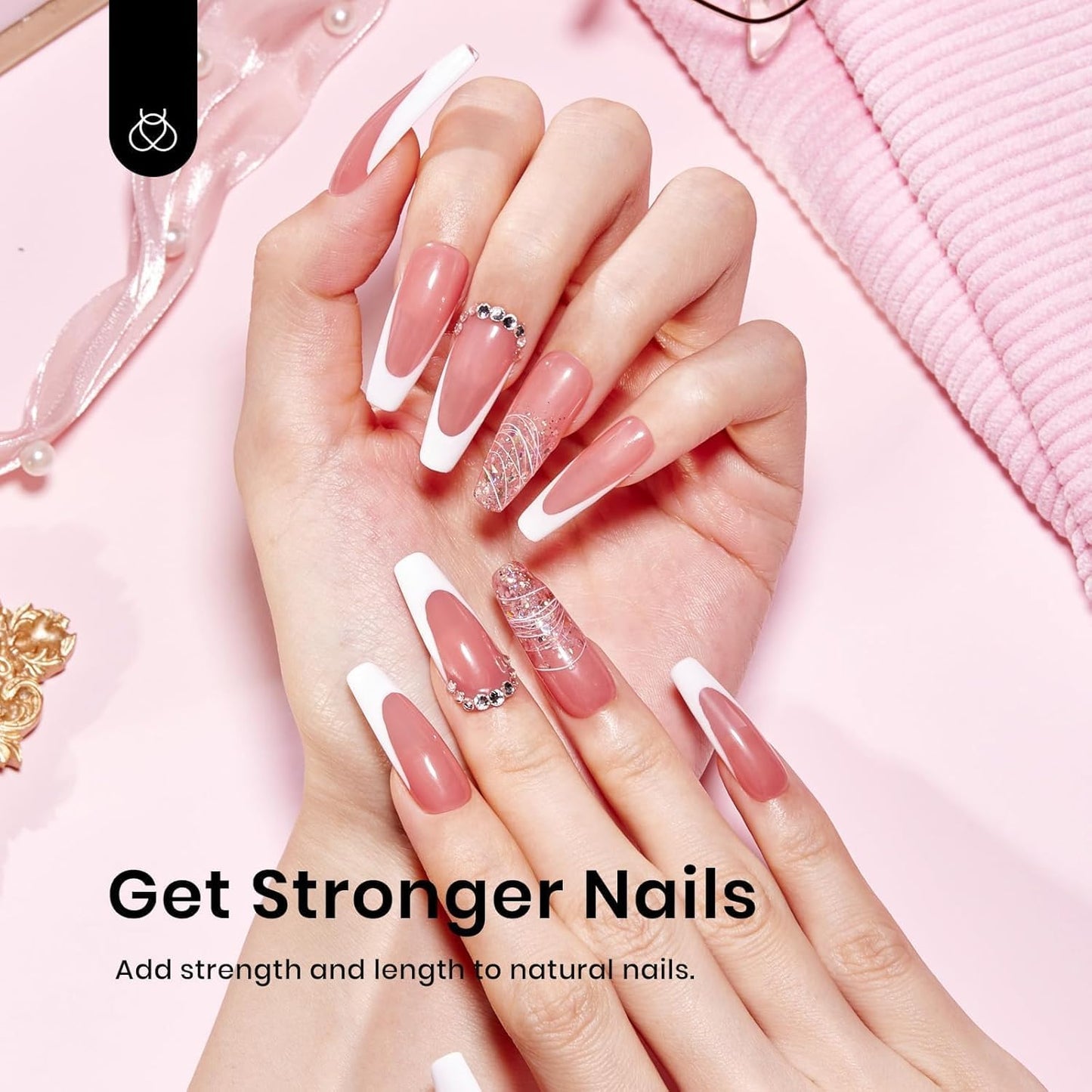 Beetles builder gel set texture and color swatch