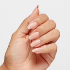 OPI transparent long wear nail lacquer top coat label view