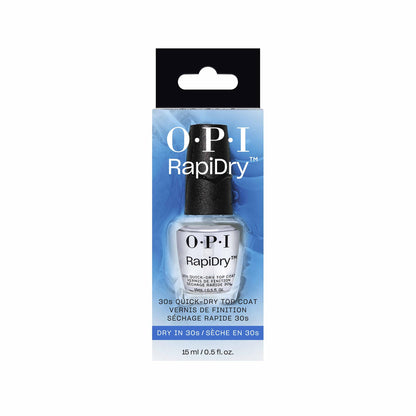 OPI professional extended wear nail care clear top coat packaging