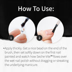 Seche Vite quick dry top coat label details