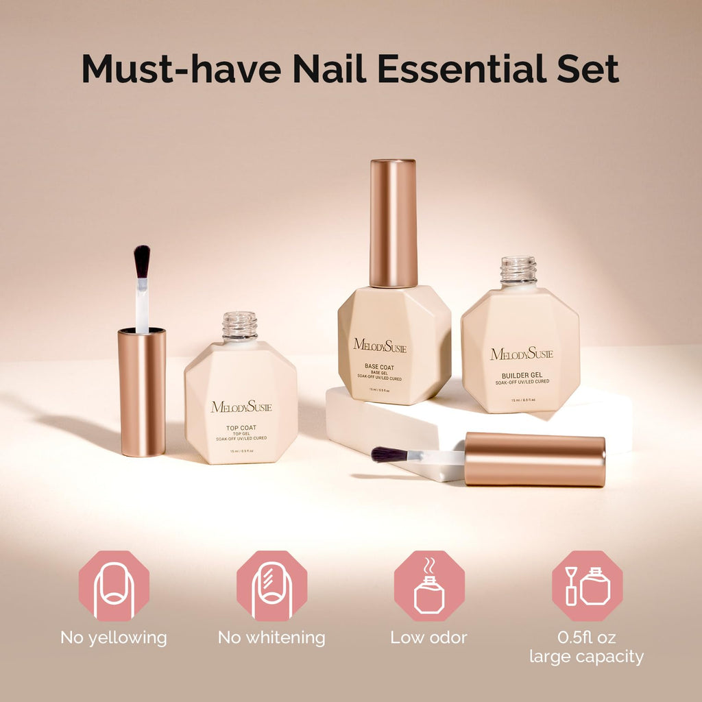 MelodySusie manicure kit bottles showing volume details