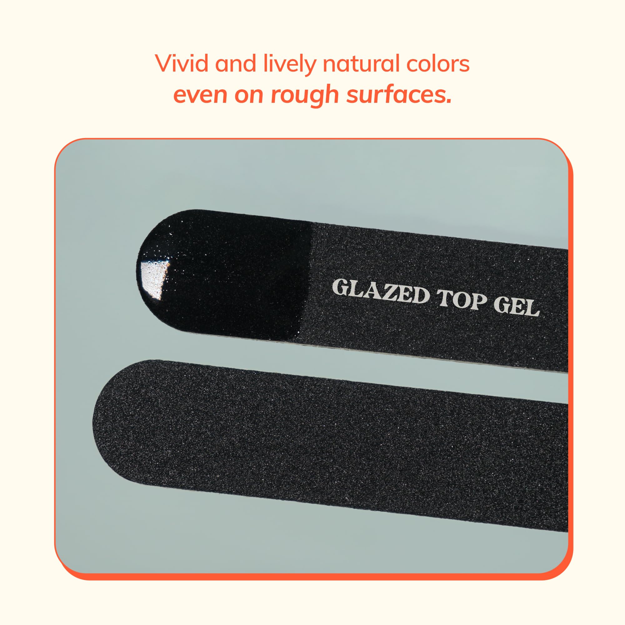 Heyhae Glazed Top Gel packaging box displaying usage instructions.