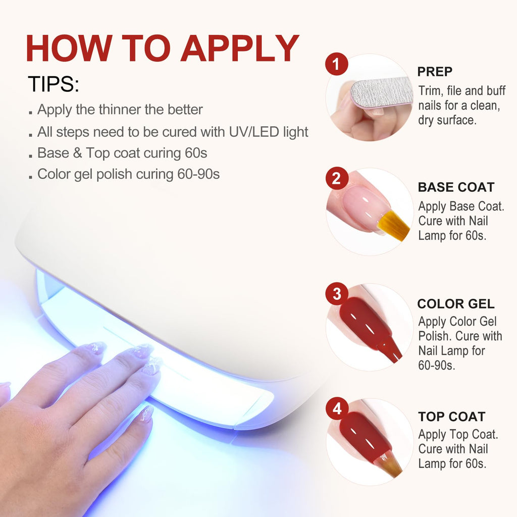 Complete V Venalisa gel top coat kit arranged for retail presentation