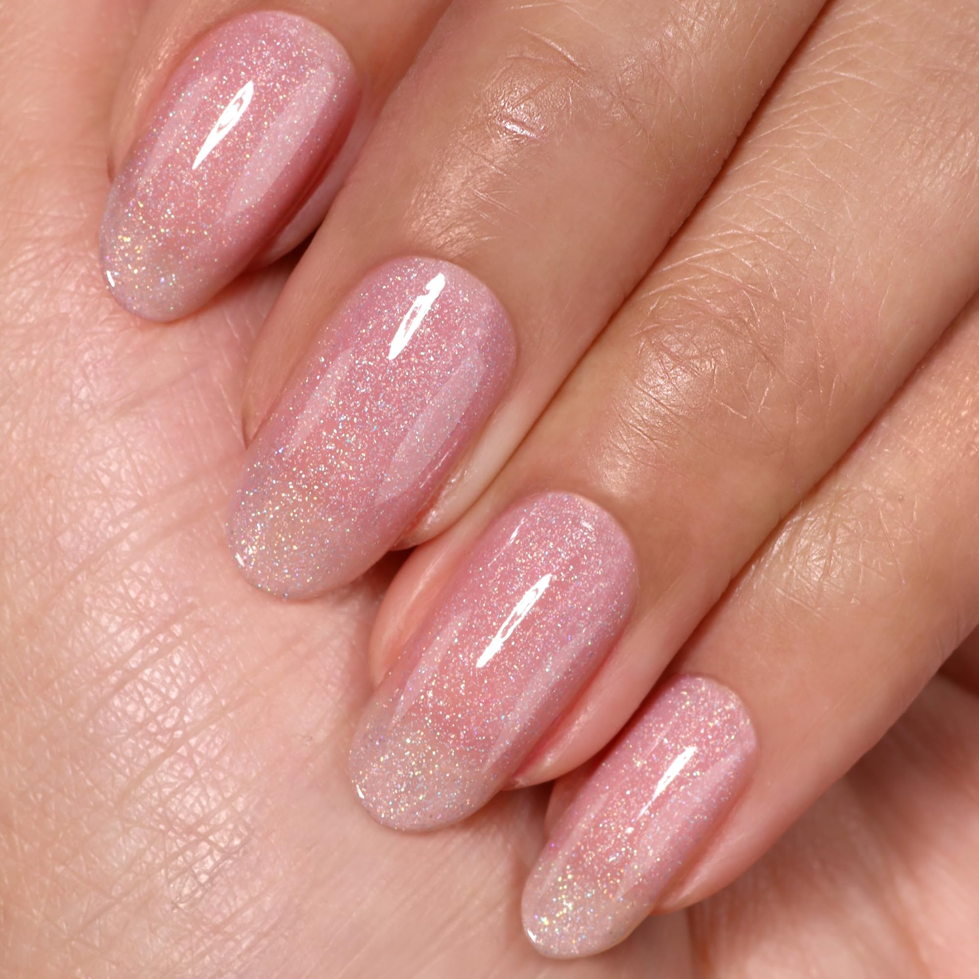 High gloss long lasting gel manicure finish achieved using Londontown nail care