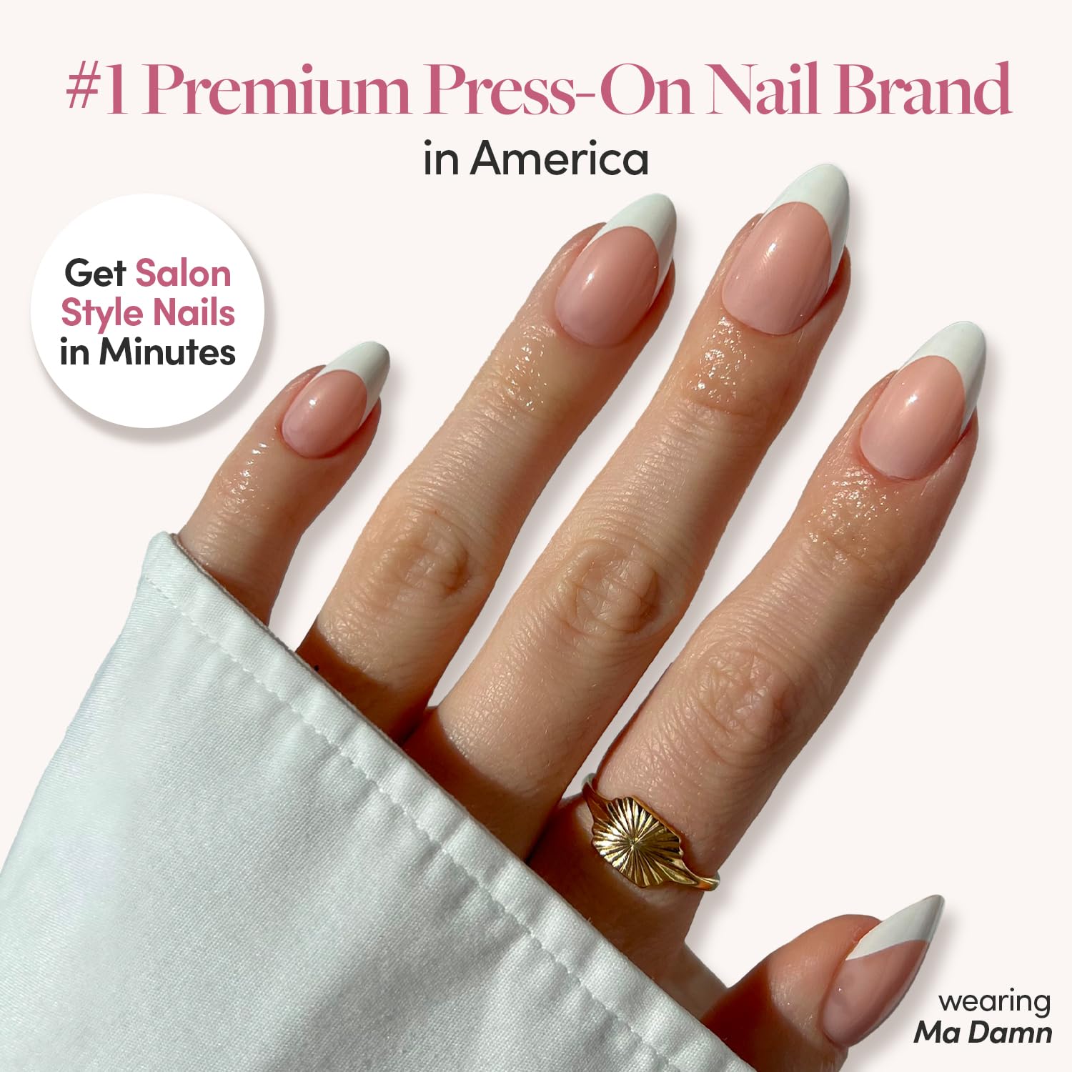 High gloss clear nail top coat bottle highlighting the zero point three three fluid ounce size