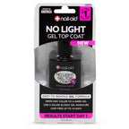 Nail-Aid gel top coat brush applicator close up