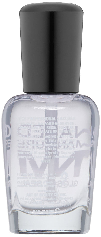ZOYA professional salon line non yellowing protective top coat packaging