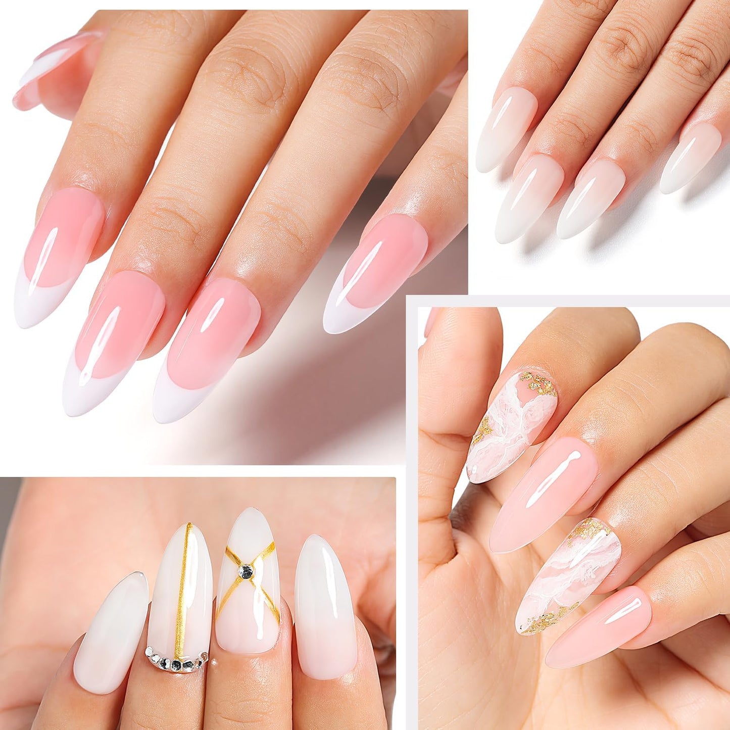 Swatch demonstration displaying the twenty eight day high shine durability of the cruelty free top coat.