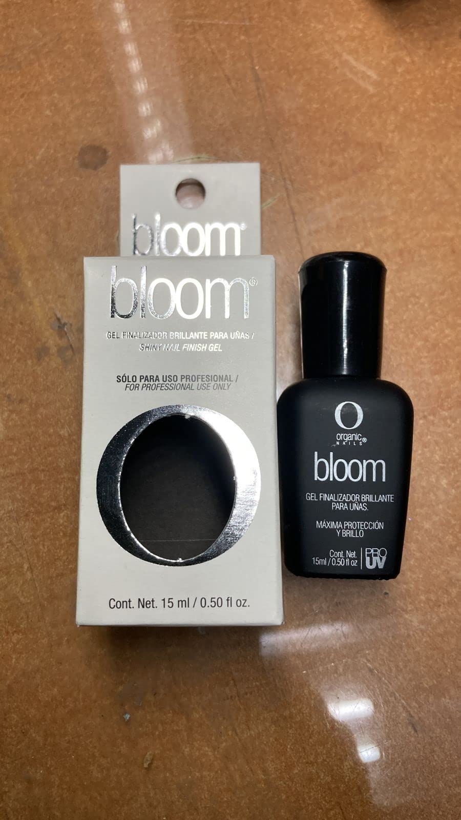 Organic Nails high gloss finishing gel for acrylic nails packaging