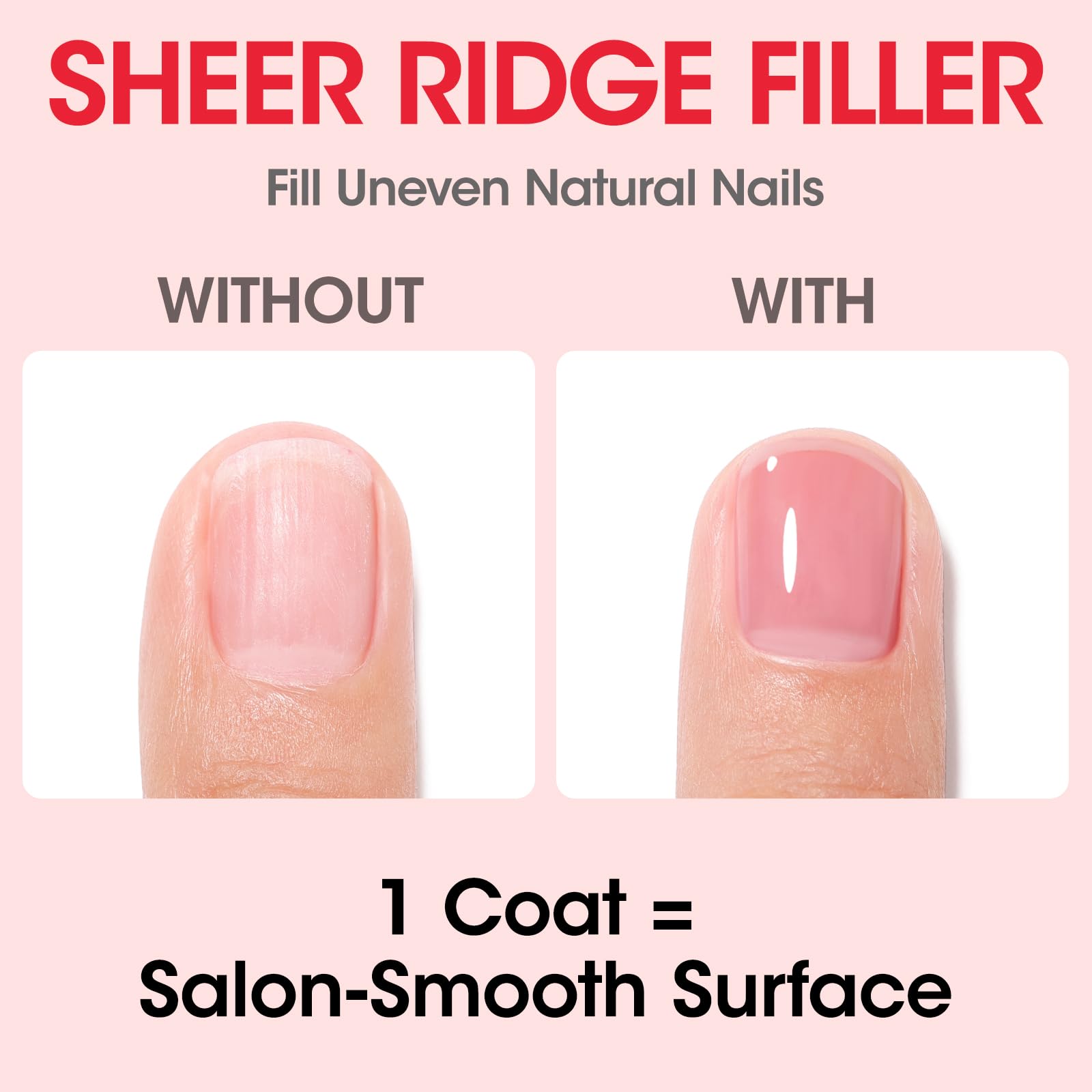 Gellen nail concealer bottle displaying the HEMA free and vegan certified symbols on packaging.