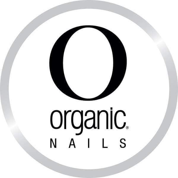 Organic Nails professional high gloss gel top coat applicator brush close up