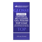 Americanails gel top coat product alignment for salon use