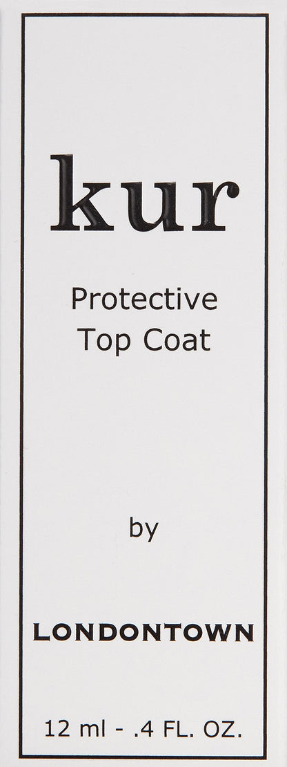 Londontown clear protective top coat nail polish bottle displayed on clean backdrop