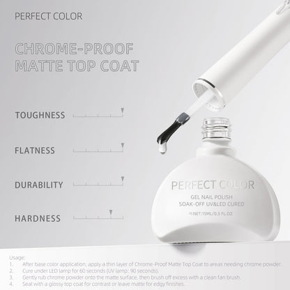 Precision application brush applying the clear gel polish over a base color coat.