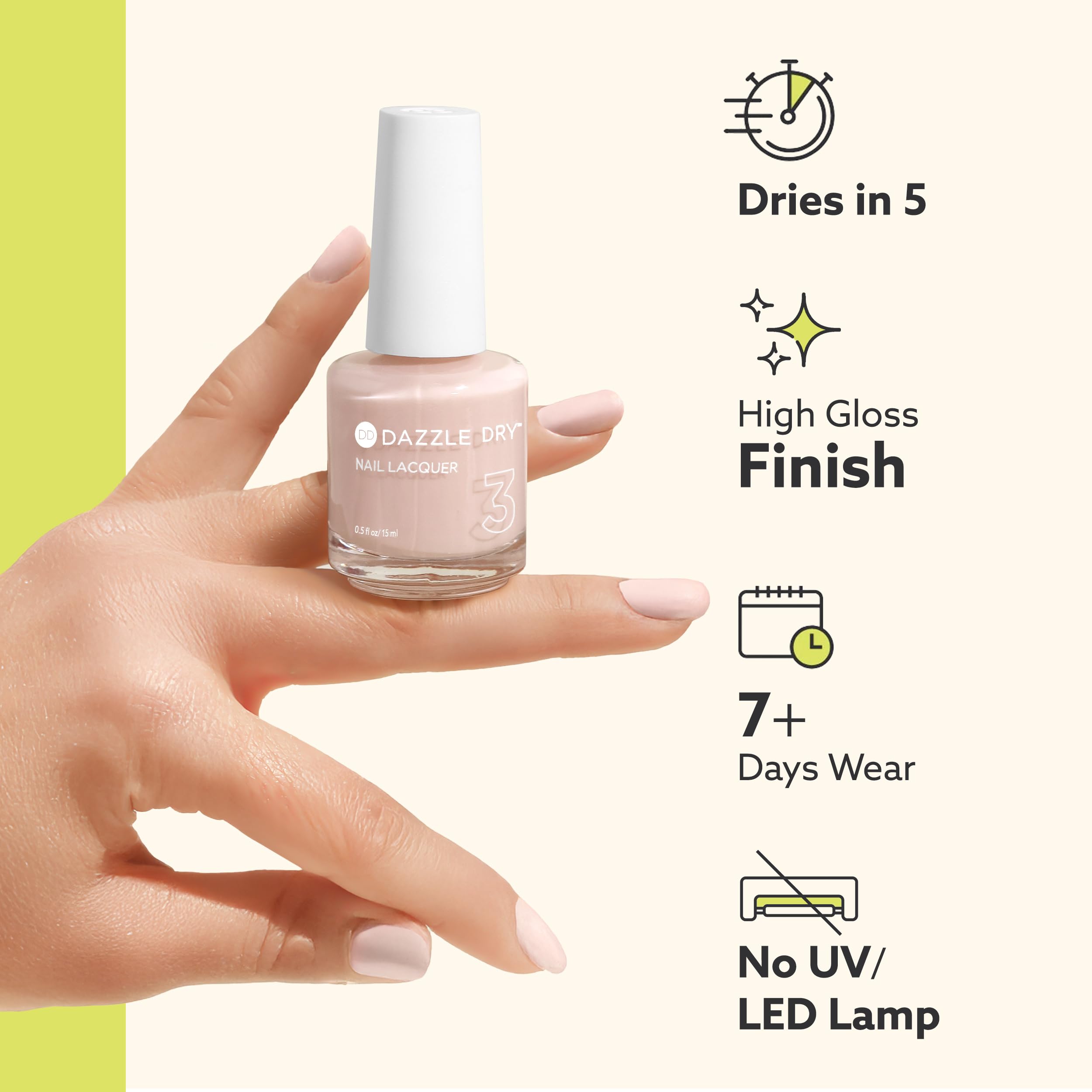 Dazzle Dry professional manicure set bottle