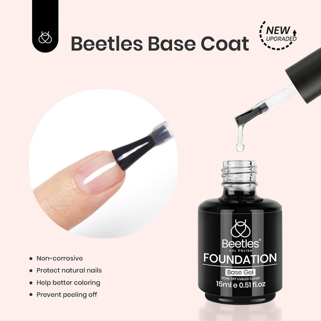 Beetles USA imported nail care set bottles display