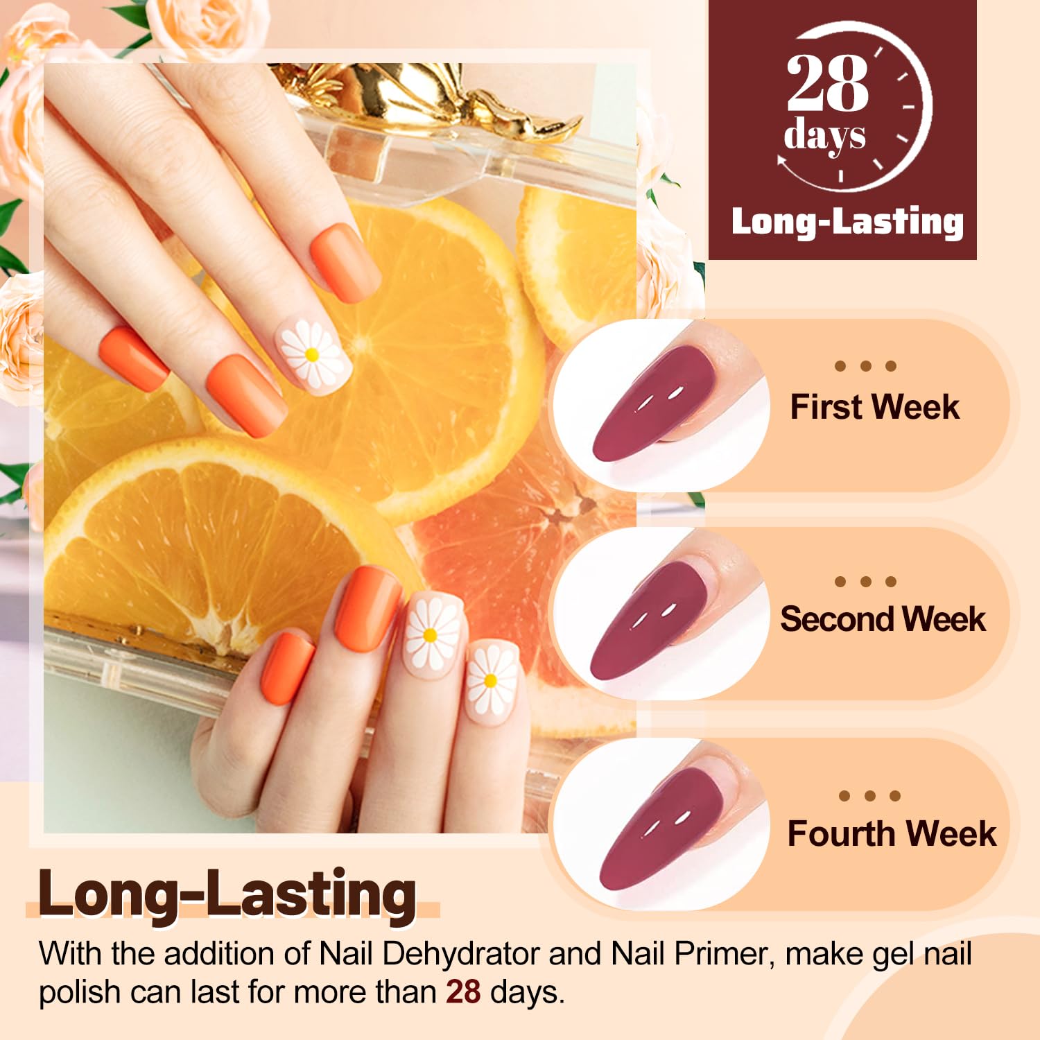 Jodsone professional gel manicure base and top coat