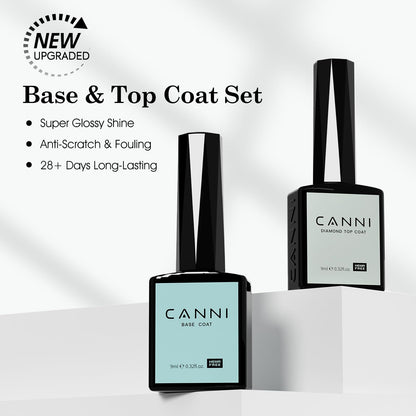 CANNI gel base coat bottle showing premium professional manicure foundation packaging