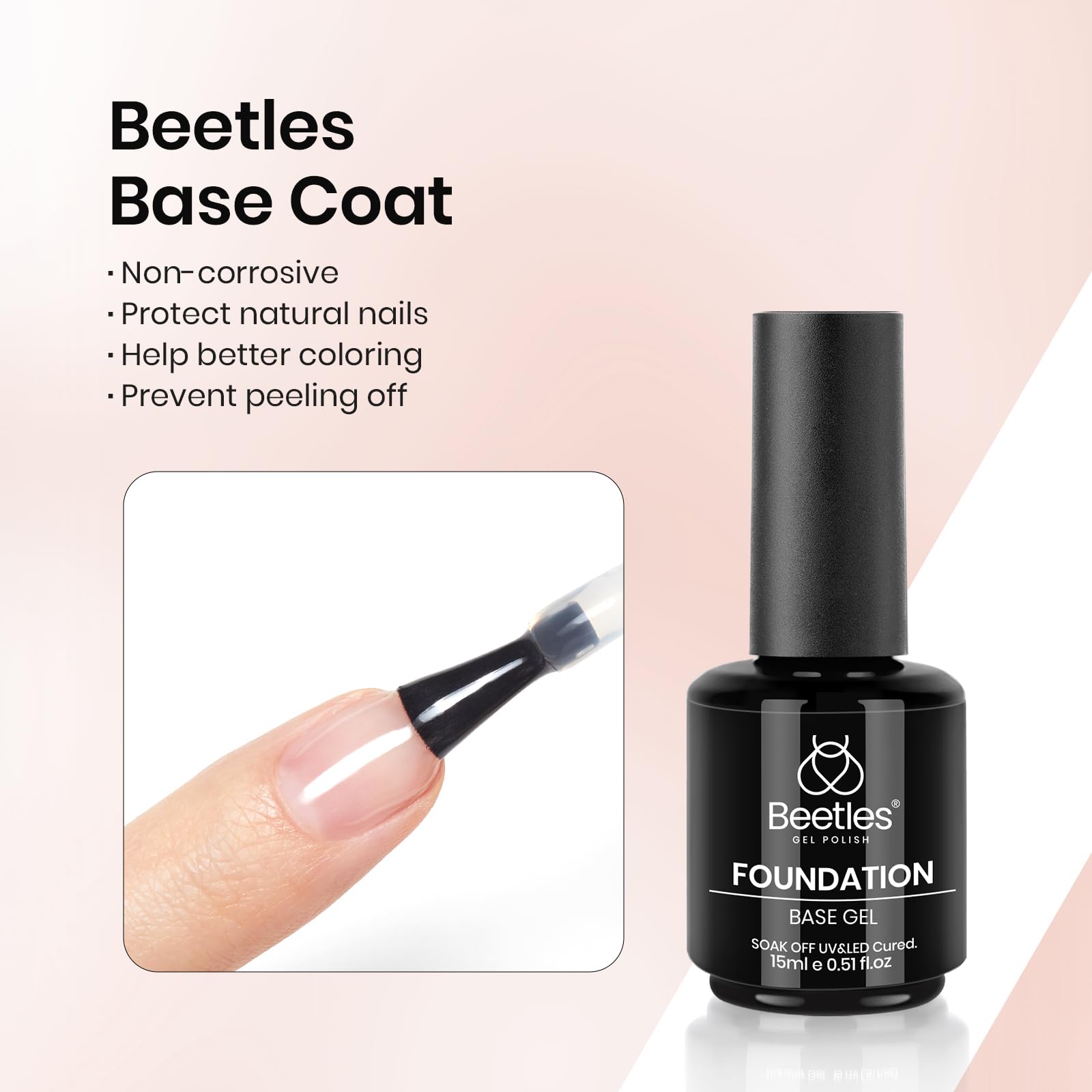 Professional Beetles soak off gel manicure kit