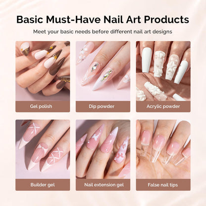 MelodySusie two step long lasting acrylic nail dehydrator and primer solution