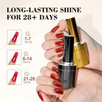 V Venalisa nail polish kit bottles with labels