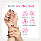 Two pack gel polish bottles side by side layout