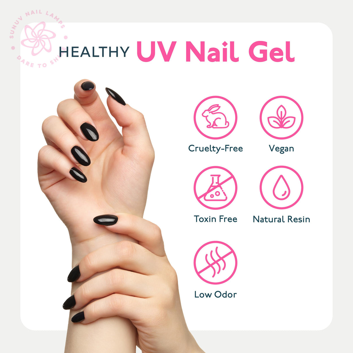 Two pack gel polish bottles side by side layout