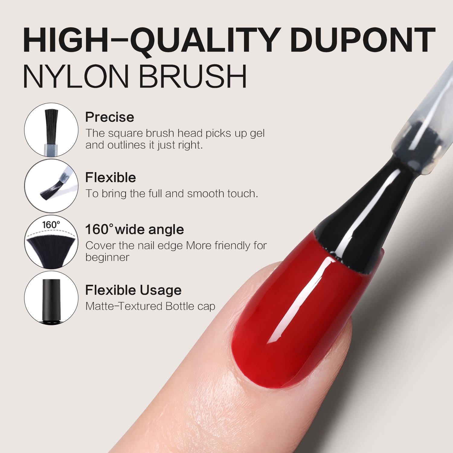 The premium packaging of the CurvLife gel polish duo for salon quality manicures.