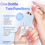 Azurebeauty nail polish set packaging layout and design