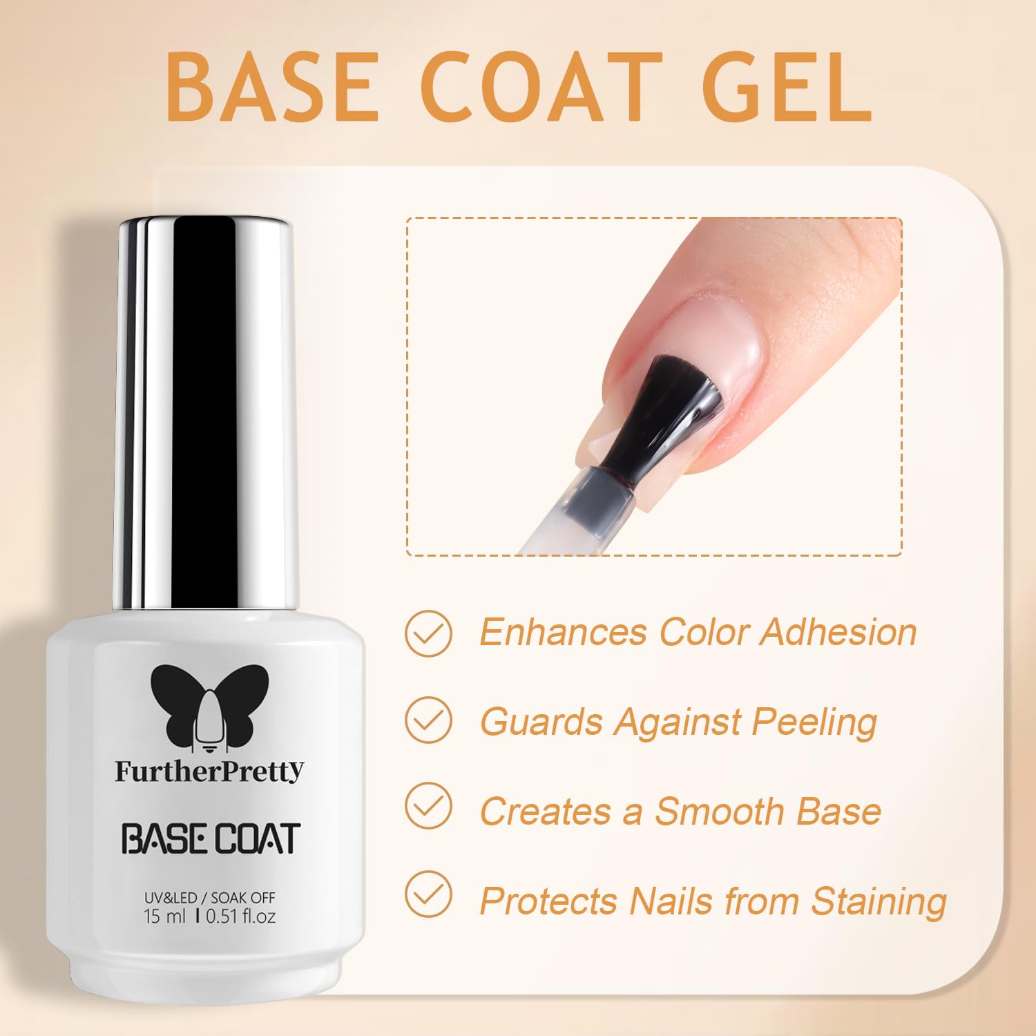 Salon grade builder gel system for home manicure and nail reinforcement