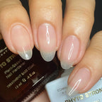 Dermelect nail hardener base coat bottle packaging